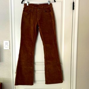 J Galt brown corduroy pants